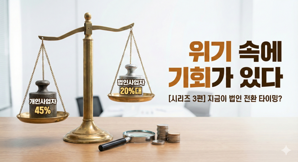 2026년 법인세 인상, 지금이 법인 전환의 적기일까?