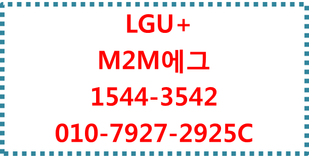 LG유플러스 M2M모바일라우터,무선인터넷에그