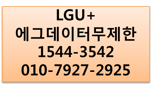 LG유플러스 에그데이터무제한,단기무선인터넷에그