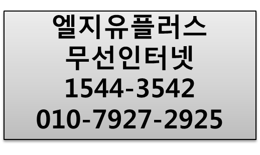 LG유플러스 무선라우터,M2M에그단기인터넷