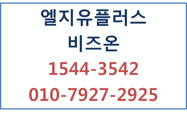엘지유플러스 비즈온,고정IP기업광케이블인터넷