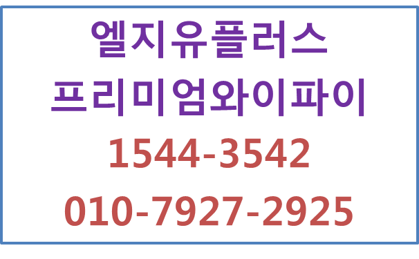 유플러스 프리미엄 와이파이,끊김 없는 무선 네트워크