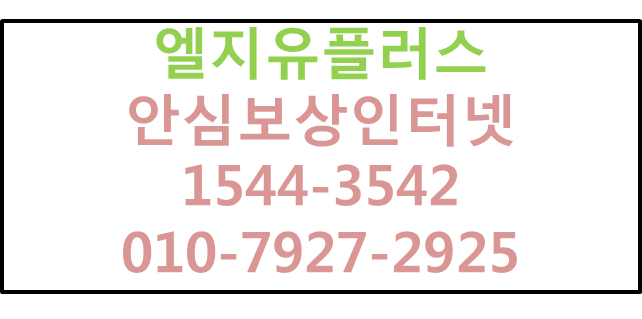 엘지유플러스 지역번호 IP키폰전화,기업용인터넷키폰