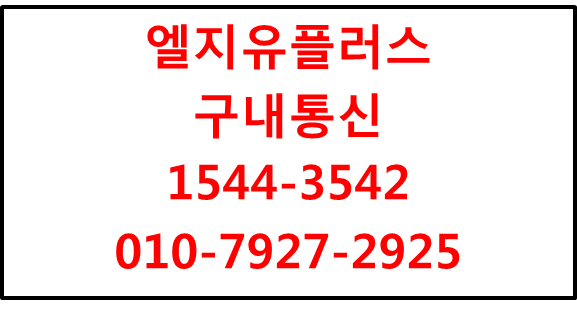 LGU+구내통신,건물전체네트워크통신계약유지보수